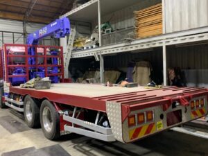 平成14年式 三菱キャンター移動式破砕機