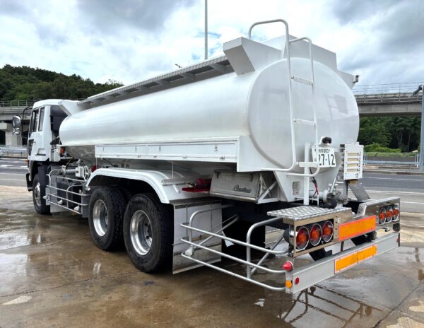平成7年式 三菱フソウ 12kl大型タンクローリー ホースリール 流量計付き 実走行66000km - 画像 (2)