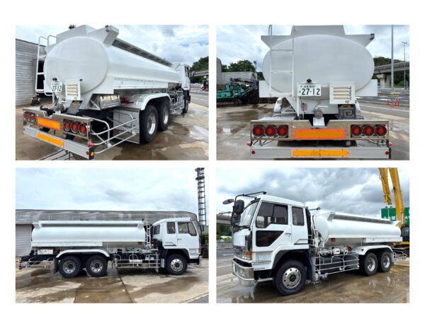 平成7年式 三菱フソウ 12kl大型タンクローリー ホースリール 流量計付き 実走行66000km - 画像 (3)