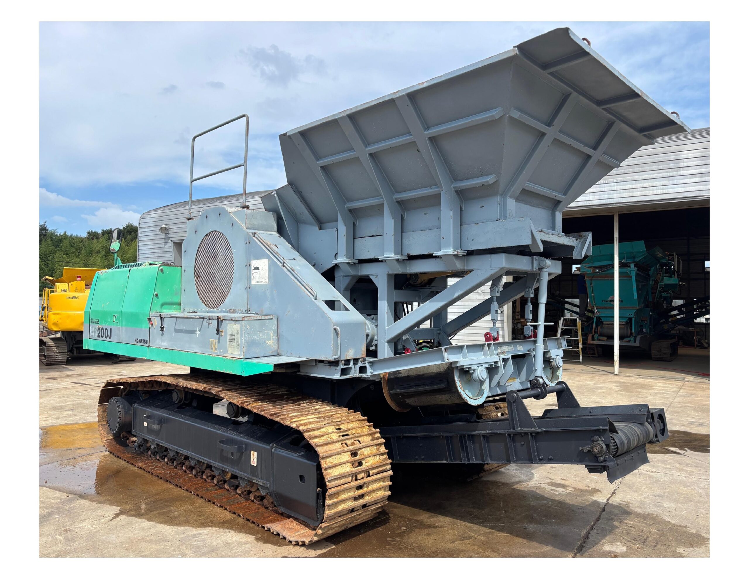 BR200J-1 自走式破砕機ジョークラッシャー