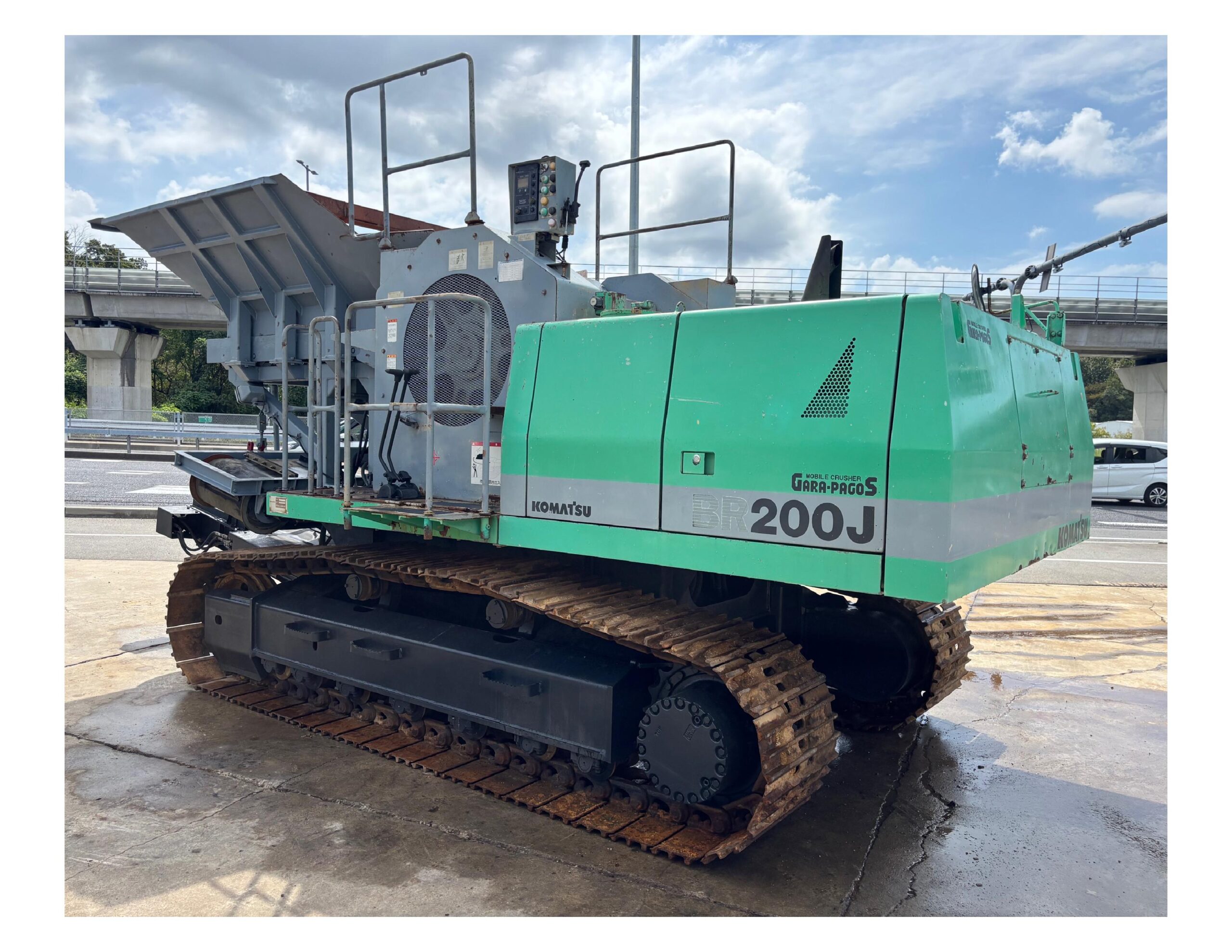 BR200J-1 自走式破砕機ジョークラッシャー - 画像 (2)