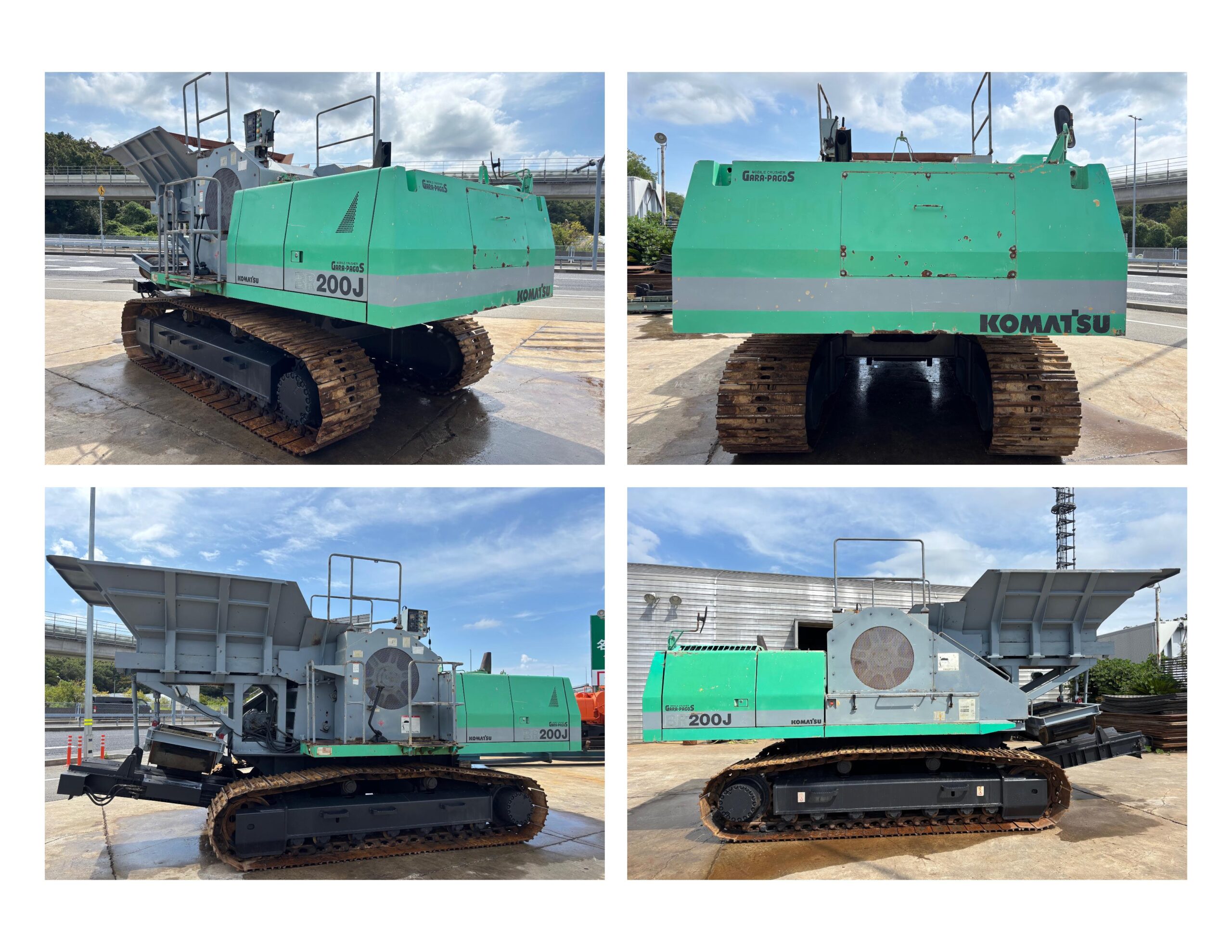 BR200J-1 自走式破砕機ジョークラッシャー - 画像 (4)