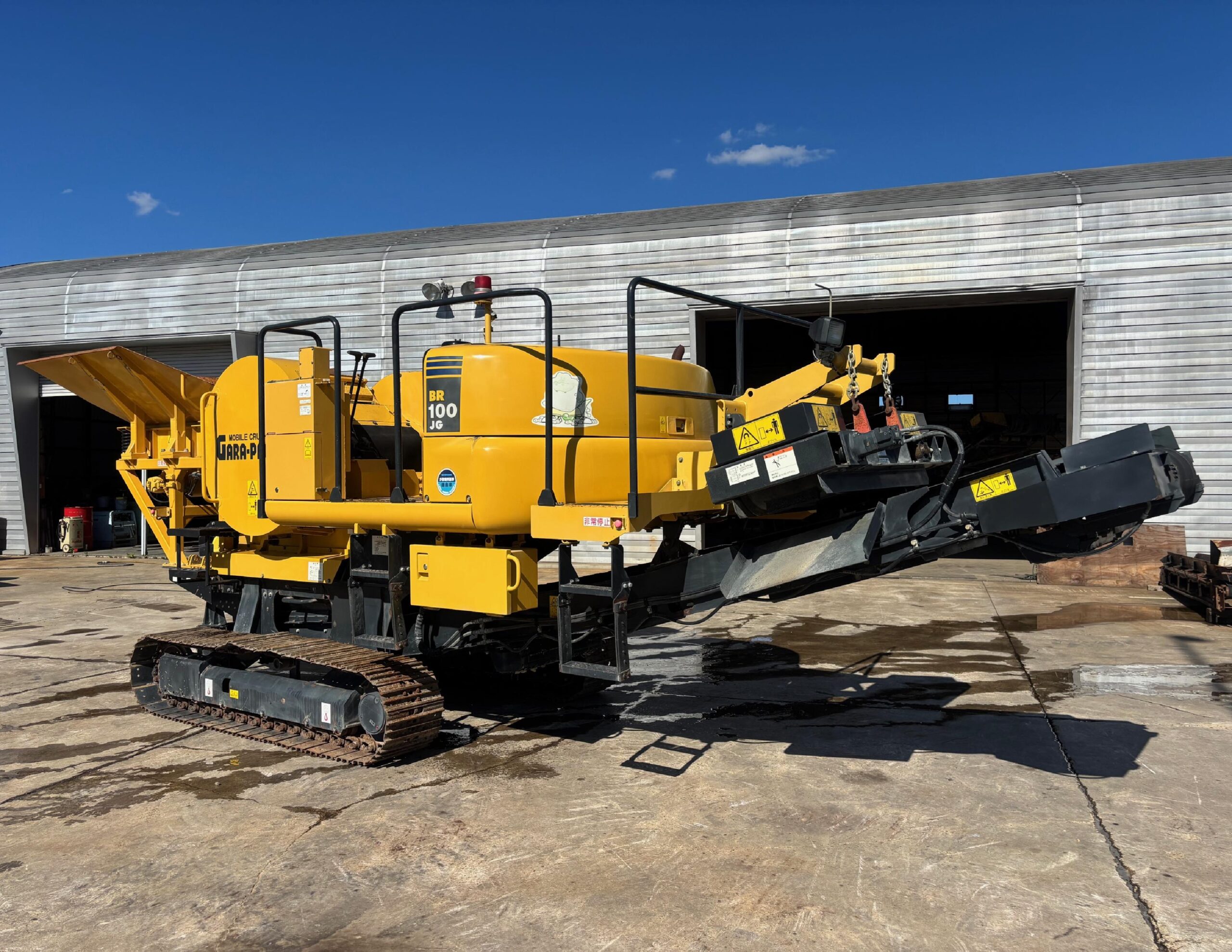 2015`コマツBR100JG-2 自走式破砕機ジョークラッシャ