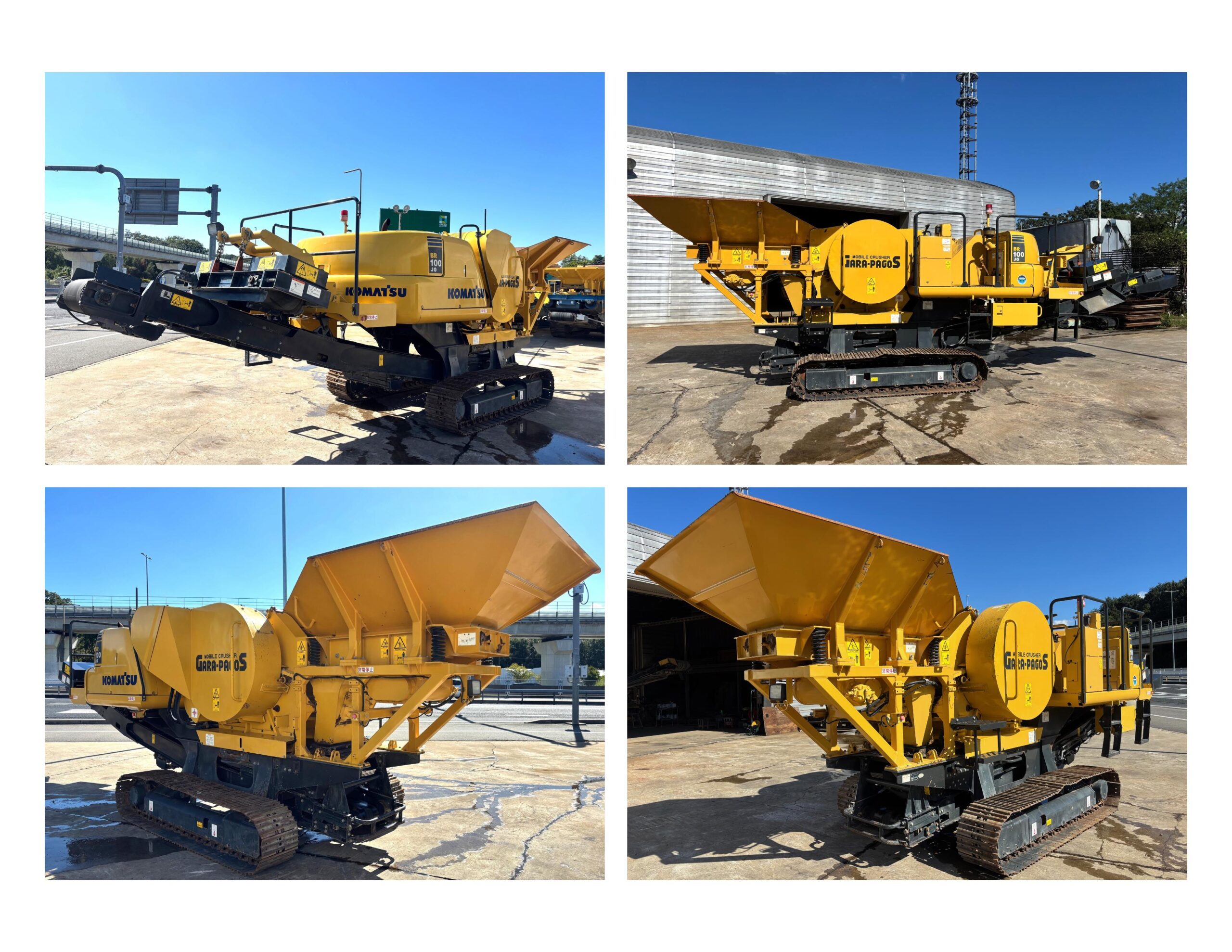 2015`コマツBR100JG-2 自走式破砕機ジョークラッシャ - 画像 (2)