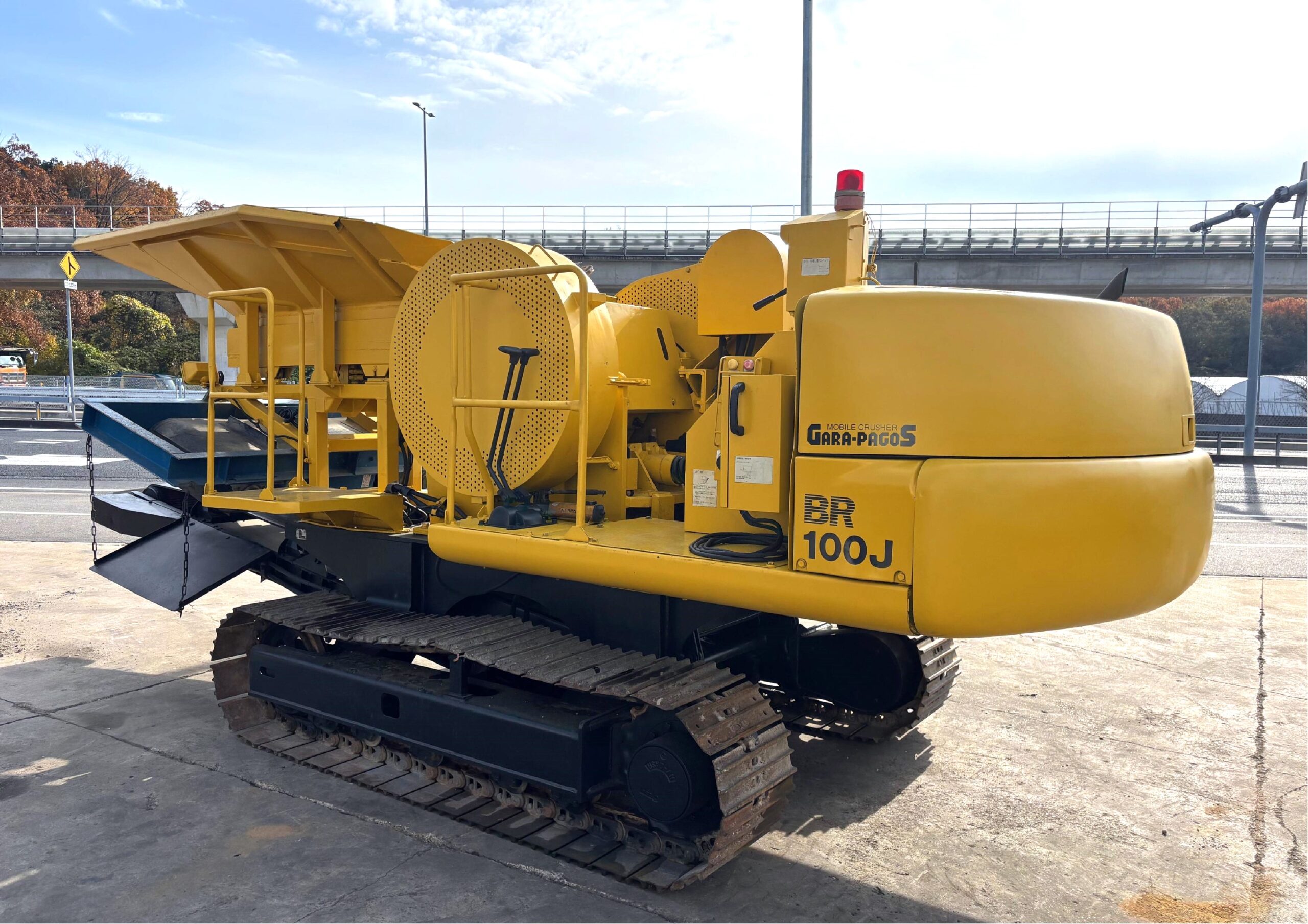 BR100JG-1 自走式破砕機ジョークラッシャー - 画像 (2)
